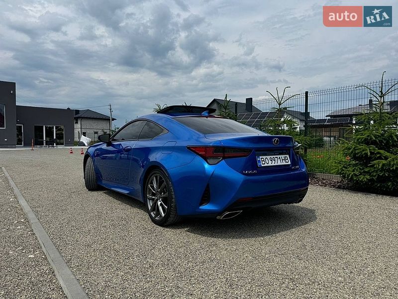 Купе Lexus RC 2018 в Тернополе