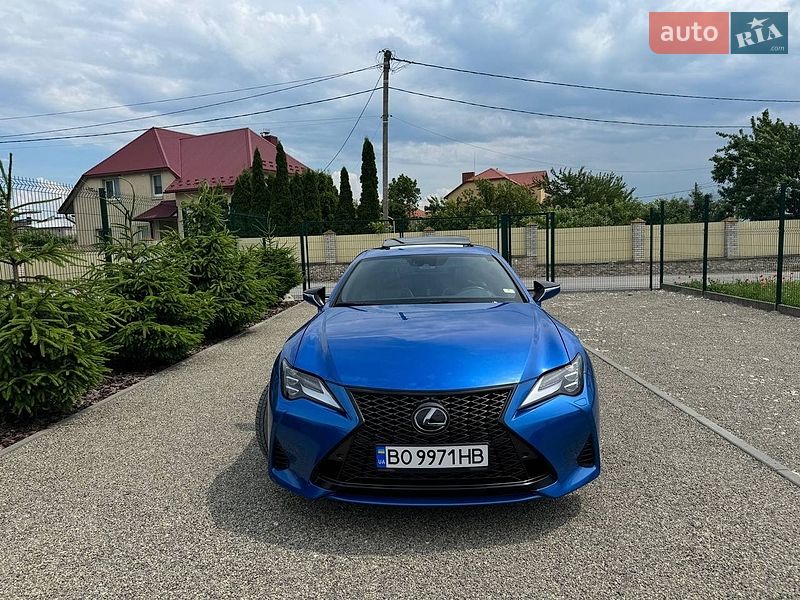 Купе Lexus RC 2018 в Тернополе