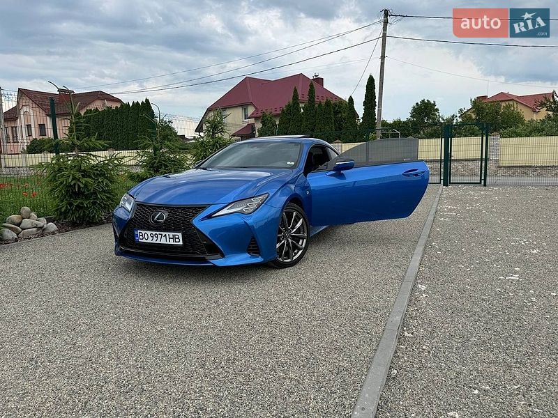 Купе Lexus RC 2018 в Тернополе