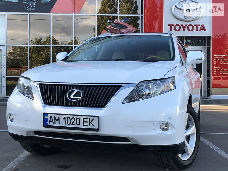 Позашляховик / Кросовер Lexus RX 2010 в Житомирі