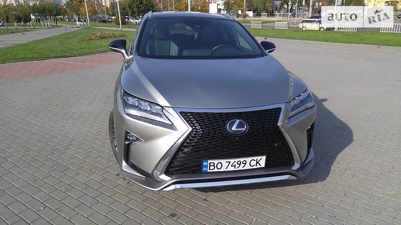 Внедорожник / Кроссовер Lexus RX 2017 в Львове