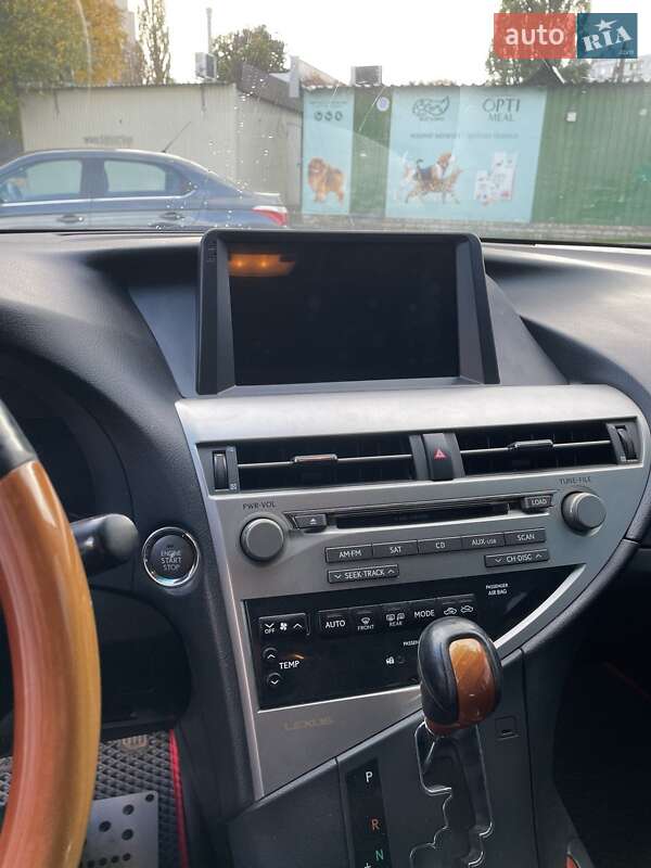Внедорожник / Кроссовер Lexus RX 2011 в Харькове фото 5 Внедорожник / Кроссовер Lexus RX 2011 в Харькове