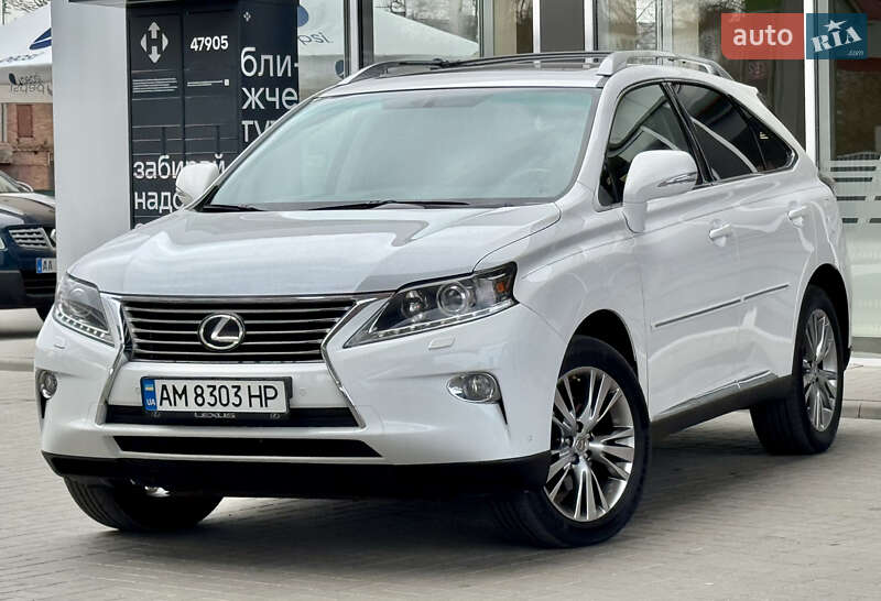 Позашляховик / Кросовер Lexus RX 2014 в 