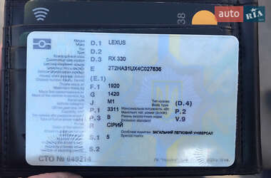 Внедорожник / Кроссовер Lexus RX 2004 в 