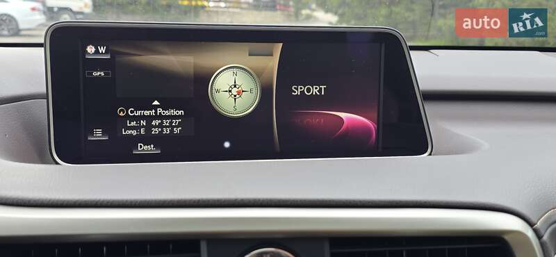 Внедорожник / Кроссовер Lexus RX 2016 в Тернополе фото 101 Внедорожник / Кроссовер Lexus RX 2016 в Тернополе