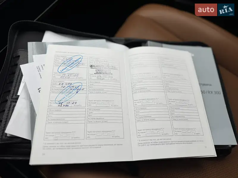 Внедорожник / Кроссовер Lexus RX 2020 в Харькове документ 3 фото Внедорожник / Кроссовер Lexus RX 2020 в Харькове документ