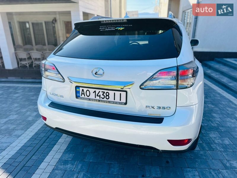 Внедорожник / Кроссовер Lexus RX 2010 в Солотвине