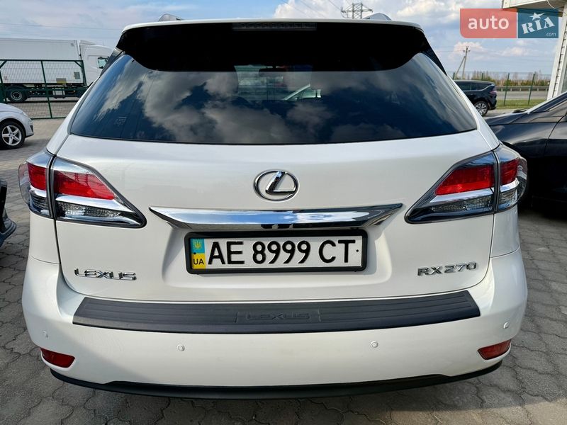 Позашляховик / Кросовер Lexus RX 2014 в Дніпрі фото 4 Позашляховик / Кросовер Lexus RX 2014 в Дніпрі