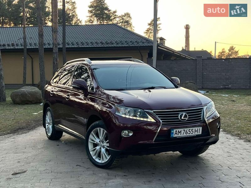 Позашляховик / Кросовер Lexus RX 2012 в Житомирі фото 2 Позашляховик / Кросовер Lexus RX 2012 в Житомирі