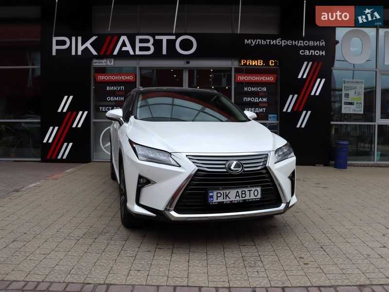 Внедорожник / Кроссовер Lexus RX 2018 в Львове фото Внедорожник / Кроссовер Lexus RX 2018 в Львове