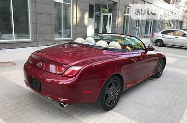 Кабриолет Lexus SC 2008 в 