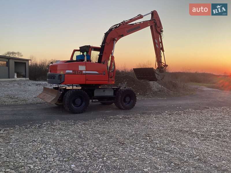 Колесный экскаватор Liebherr 314 2008 в Виноградове