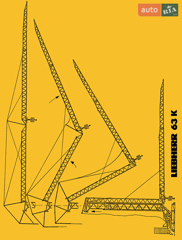 Баштовий кран Liebherr 63K 1996 в Києві фото 4 Баштовий кран Liebherr 63K 1996 в Києві