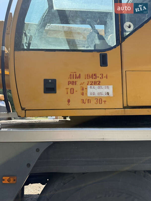 Автокран Liebherr LTM 1040 2005 в Полтаве