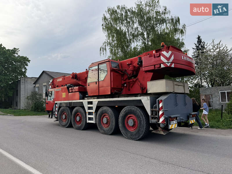Автокран Liebherr LTM 2001 в Львові