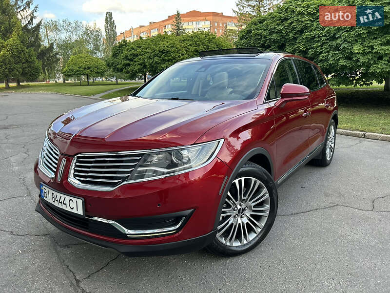 Внедорожник / Кроссовер Lincoln MKX 2017 в Полтаве