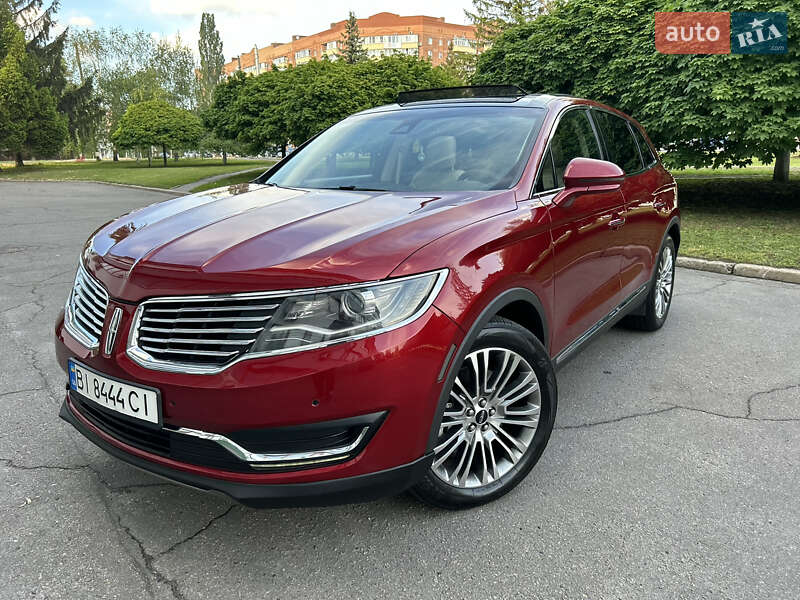 Внедорожник / Кроссовер Lincoln MKX 2017 в Полтаве