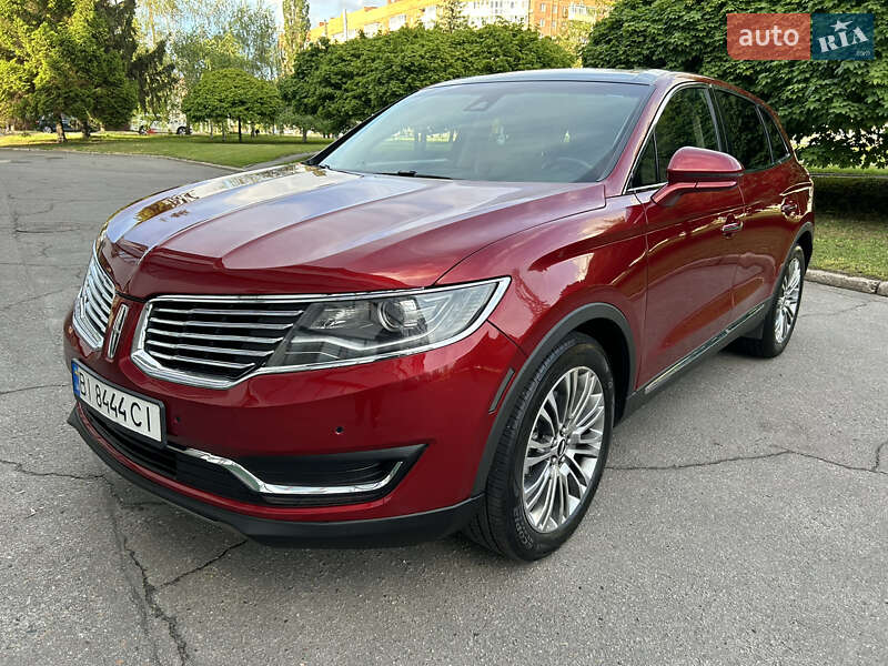 Внедорожник / Кроссовер Lincoln MKX 2017 в Полтаве