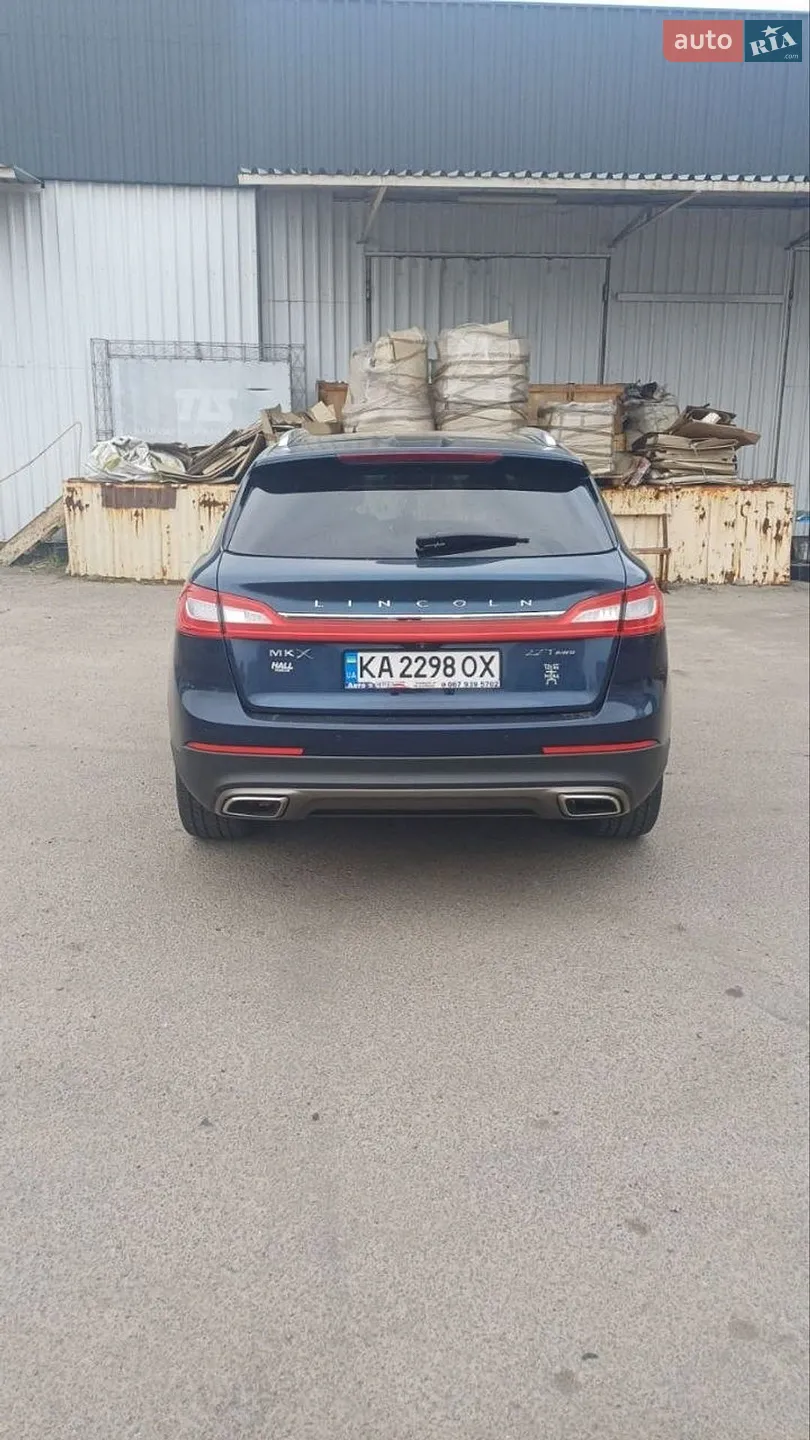 2017 Lincoln MKX - мініатюра 3