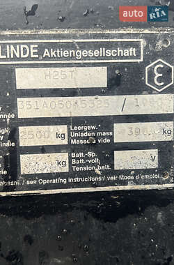 Вилочный погрузчик Linde H 25T-03 1990 в 