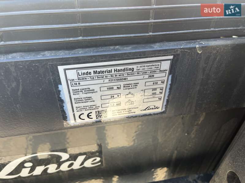 Штабелер Linde L 2020 в Киеве