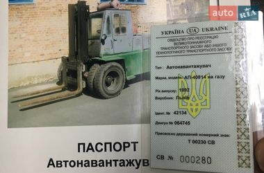Інша спецтехніка Львовский погрузчик 40814 1992 в Корюківці