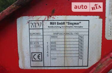 Контейнеровоз полуприцеп M&V Euro 902 2008 в 