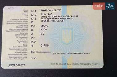 Цистерна полуприцеп Maisonneuv CH-1700 1993 в 