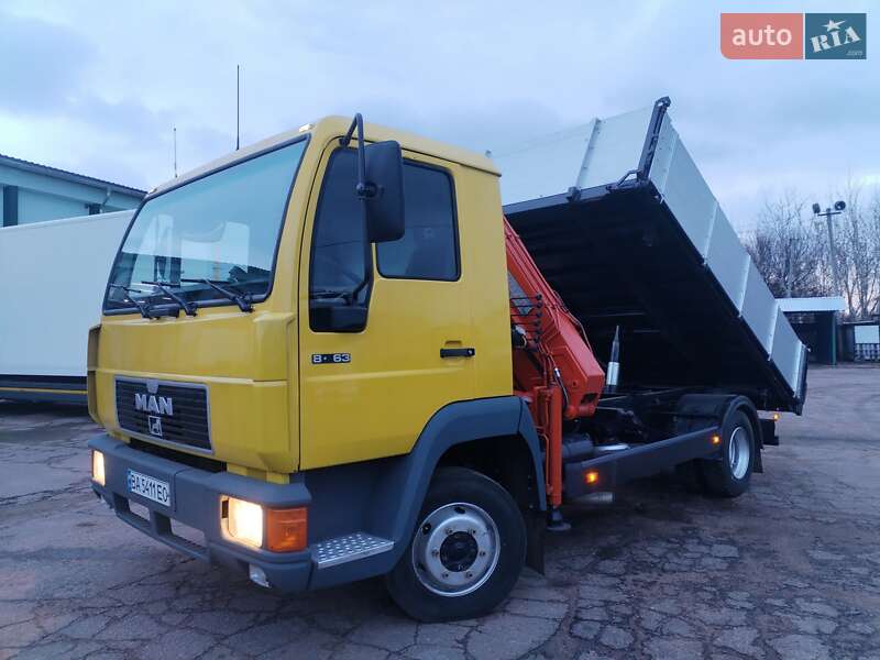 Самосвал MAN 10.163 1998 в Александрие фото 3 Самосвал MAN 10.163 1998 в Александрие