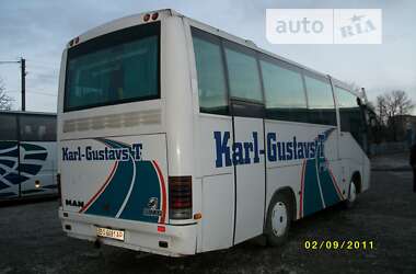 Туристический / Междугородний автобус MAN 11.220 2000 в Бучаче