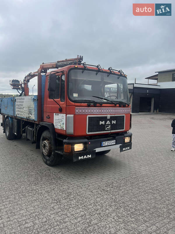 Кран-манипулятор MAN 12.163 1992 в Городенке фото 3 Кран-манипулятор MAN 12.163 1992 в Городенке