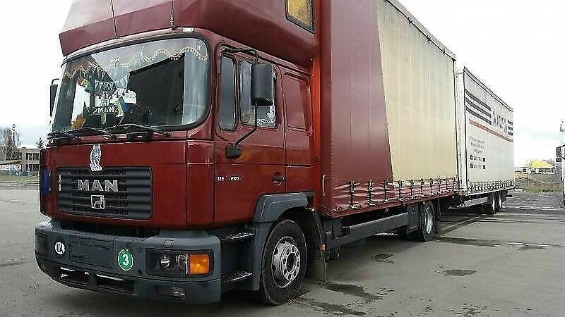 Тентованый MAN 14.280 2003 в 