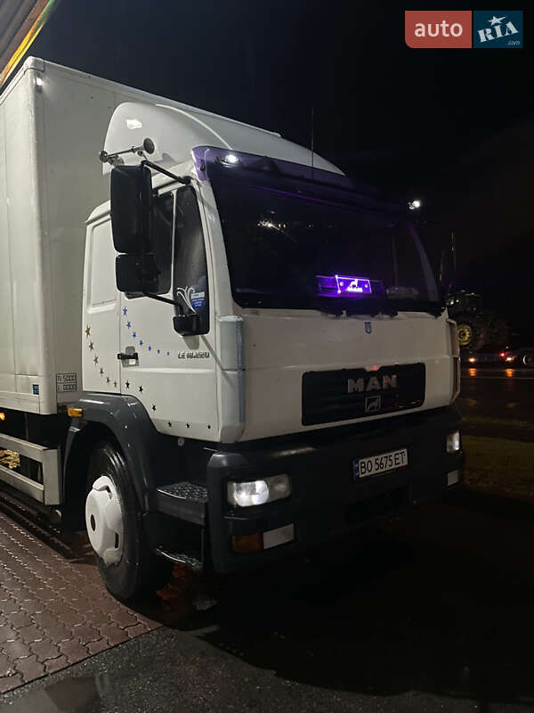 Грузовой фургон MAN 18.220 2003 в Тернополе