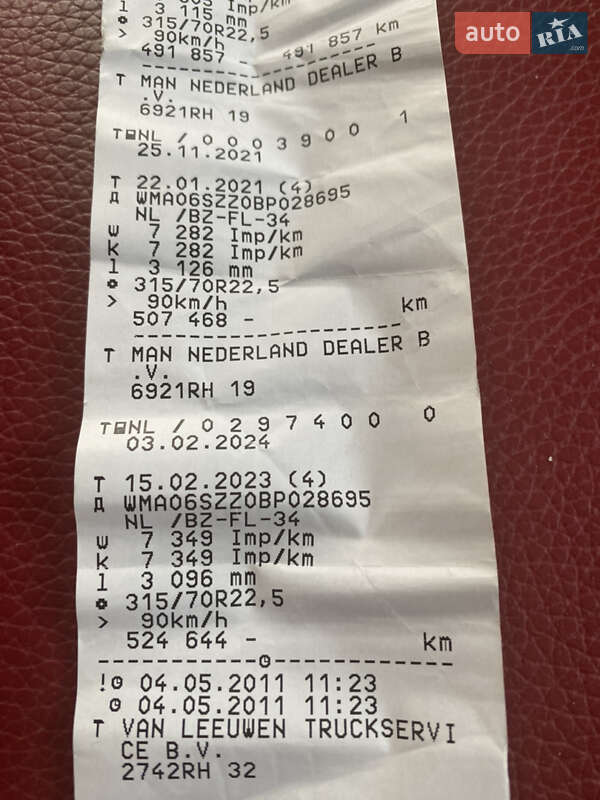 Тягач MAN 18.360 2012 в Вінниці