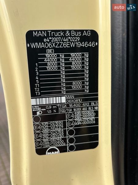 Тягач MAN 18.403 2013 в Хусте