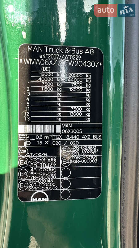 Тягач MAN 18.440 2014 в Вінниці