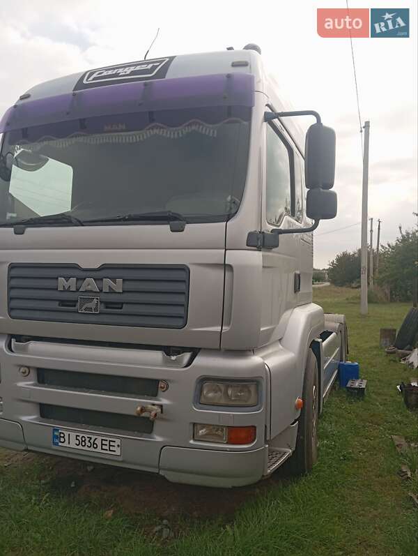 Тягач MAN 18.463 2001 в Полтаві