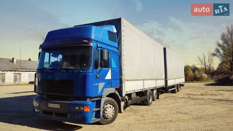 Тентований MAN 23.414 2000 в Стрию