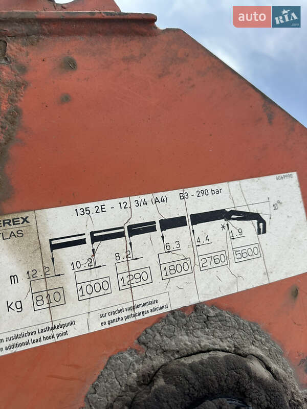 Кран-манипулятор MAN 26.464 2001 в Ивано-Франковске