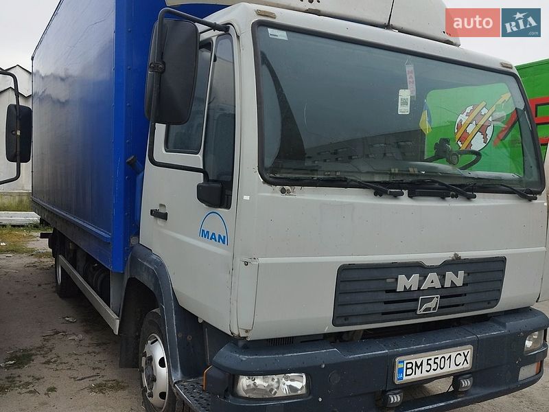 Грузовой фургон MAN 8.145 2002 в Полтаве