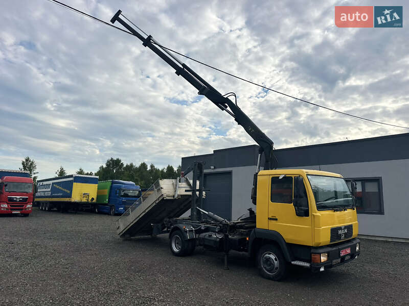 Кран-маніпулятор MAN 8.150 груз. 1996 в Луцьку