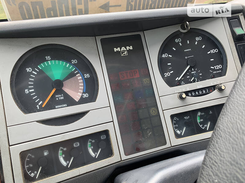 Тентованый MAN 8.163 1998 в Ивано-Франковске фото 7 Тентованый MAN 8.163 1998 в Ивано-Франковске