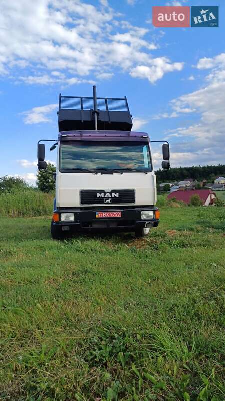 Самоскид MAN 8.163 1998 в Бучачі