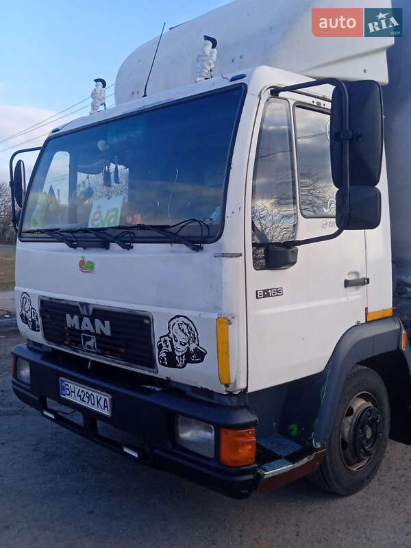 Тентований MAN 8.163 2000 в Одесі