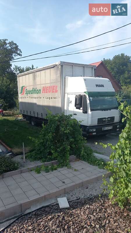 Тентованый MAN 8.224 2003 в Днепре фото 7 Тентованый MAN 8.224 2003 в Днепре