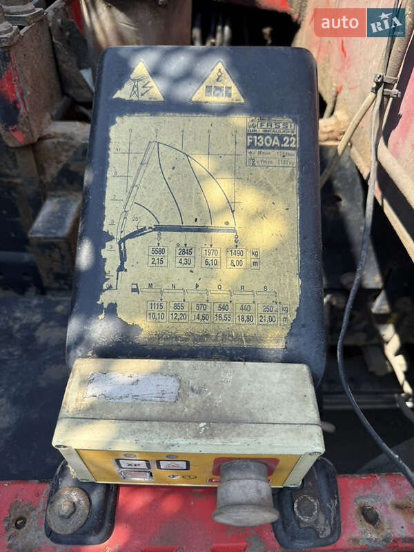 Кран-манипулятор MAN F 2000 2000 в Ивано-Франковске