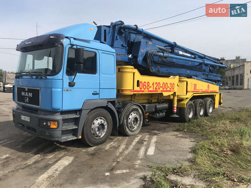 Бетононасос MAN L 2000 1986 в Броварах фото 4 Бетононасос MAN L 2000 1986 в Броварах
