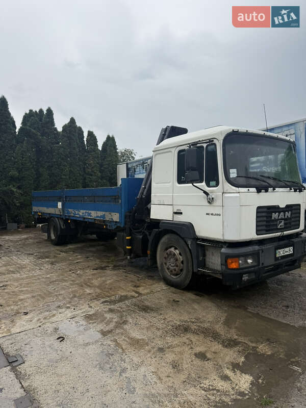 Кран-манипулятор MAN L 2000 2004 в Львове
