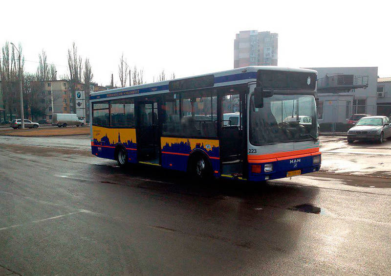 Городской автобус MAN L пас 1996 в Одессе