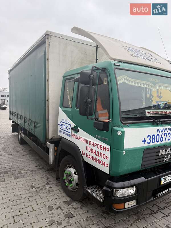 Грузовой фургон MAN LE 12.220 2004 в Ровно